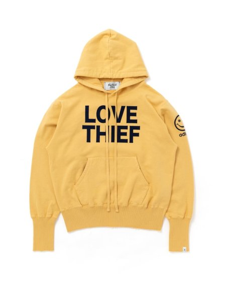 画像1: 【Perfect ribs®︎×A LOVE MOVEMENT】"LOVE THIEF"Basic Hoodie (1)