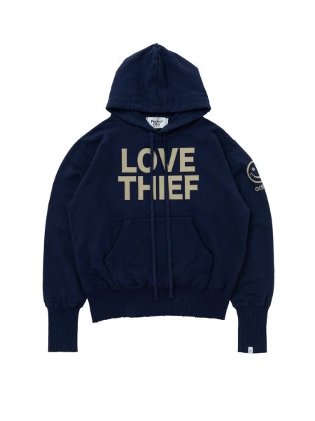 画像1: 【Perfect ribs®︎×A LOVE MOVEMENT】"LOVE THIEF"Basic Hoodie (1)