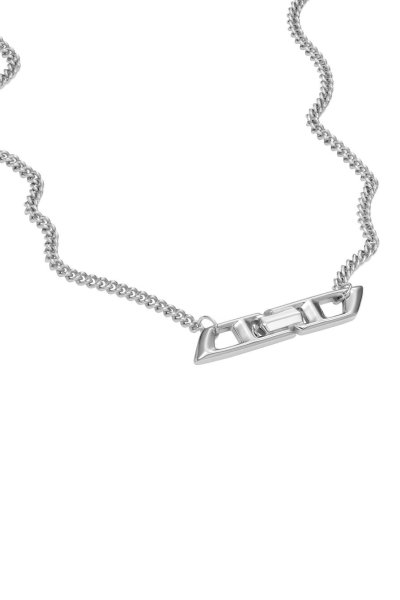 画像1: DIESEL dl1351040 sterling silver jewel ディーゼル シルバー ブレスレット (1)