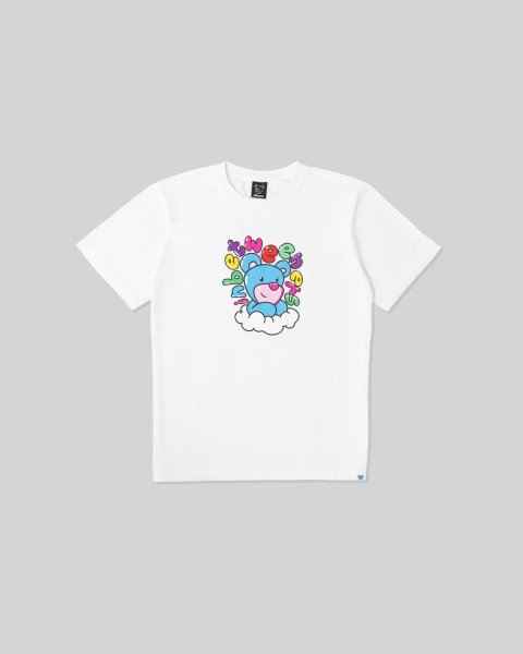 画像1: inBetweeners cloud bear smile Tシャツ (1)