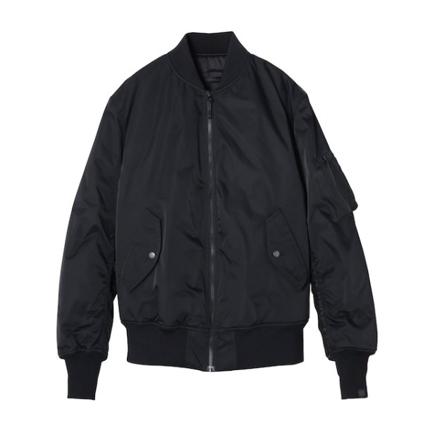 画像1: LOOPWHEELER × RAMIDUS　MA-1 BOMBER JACKET (1)