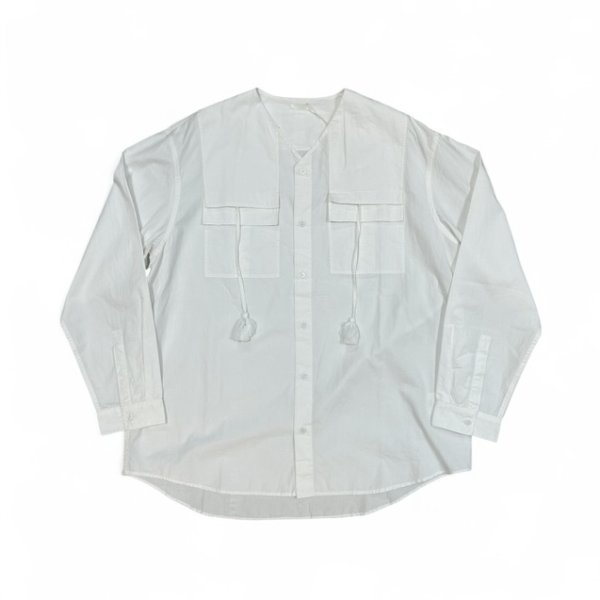 画像1: SEEALL　FRINGE MILITARY SHIRTS (1)