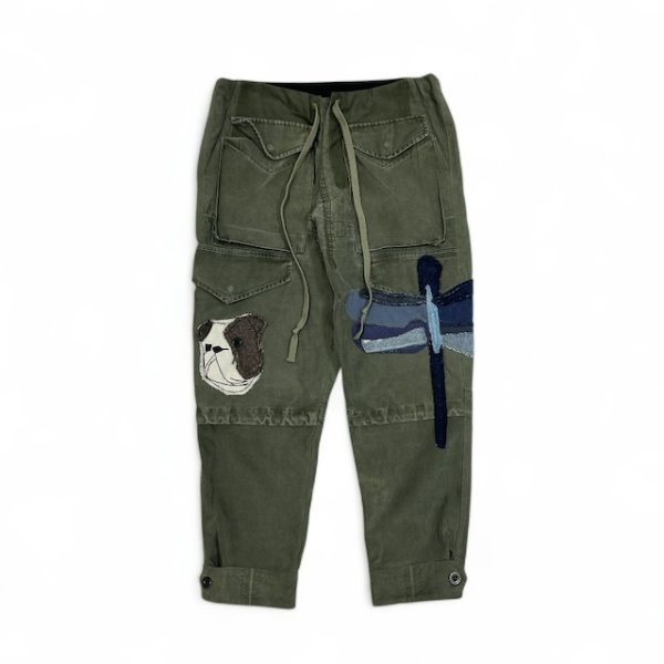 画像1: Greg Lauren　SCRAPS ARMY EL CARGO PANTS (1)