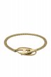 画像1: DIESEL Dx1571710 jewel Gold-Tone Stainless Steel Chain Bracelet ディーゼル  ブレスレット (1)