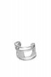 画像2: DIESEL Dx1548040 jewel Stainless Steel Band Ring ディーゼル  リング (2)