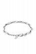 画像2: DIESEL dx1536040 Stainless Steel Interlocking D Logo Chain Bracelet ディーゼル  ブレスレット (2)