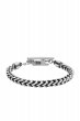 画像2: DIESEL Dx1540040 Stainless Steel Woven Chain Bracelet ディーゼル ブレスレット (2)