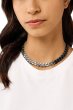 画像3: DIESEL Dx1530931 Two-Tone Stainless Steel Chain Necklace ディーゼル ネックレス (3)