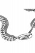 画像2: DIESEL Dx1549040 jewel Stainless Steel Chain Necklace ディーゼル ネックレス (2)