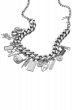 画像2: DIESEL Dx1521 jewel Stainless steel charm chain necklace ディーゼル ジュエル ネックレス (2)