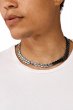 画像4: DIESEL Dx1530931 Two-Tone Stainless Steel Chain Necklace ディーゼル ネックレス (4)