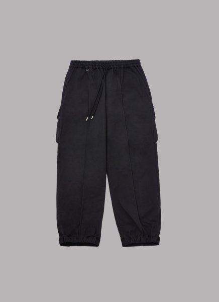 画像1: ALWAYS OUT OF STOCK CENTER CREEK CARGO PANTS-BLACK (1)