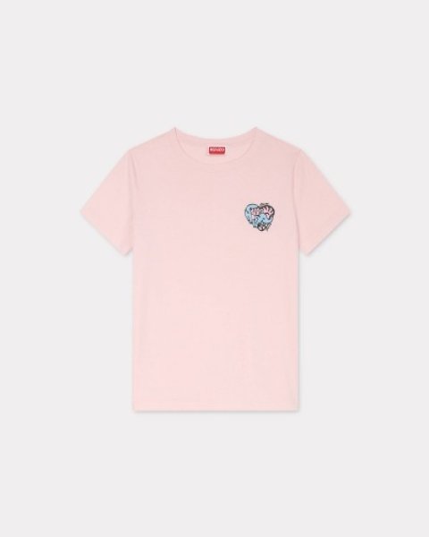 画像1: KENZO（レディース）　 'KENZO Jungle Heart' エンブロイダリー Tシャツ (1)