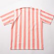 画像2: THE SWINGGGR  STRIPE POLO SHIRTS, PINK (2)