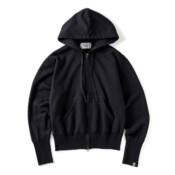 画像1: 【Perfect ribs®︎】Basic Zip Hoodie (1)