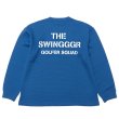 画像2: THE SWINGGGR  WAFFLE L-T-SH,BLUE (2)