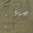 画像9: THE SWINGGGR  OPEN SHIRT, GREEN CHECK (9)