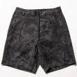 画像1: THE SWINGGGR  BOTANICAL PATTERN SHORTS, BLACK (1)