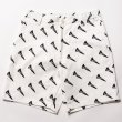 画像1: THE SWINGGGR  PIN PATTERN SHORTS, WHITE (1)