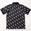 画像2: THE SWINGGGR  PIN PATTERN POLO-SH, BLACK (2)