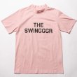 画像1: THE SWINGGGR  MOCK NECK TEE, PINK (1)