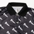 画像4: THE SWINGGGR  PIN PATTERN POLO-SH, BLACK (4)