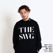 画像6: THE SWINGGGR  CREW NECK SWEAT, BLACK (6)