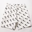 画像2: THE SWINGGGR  PIN PATTERN SHORTS, WHITE (2)