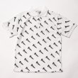 画像1: THE SWINGGGR  PIN PATTERN POLO-SH, WHITE (1)