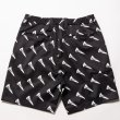 画像1: THE SWINGGGR  PIN PATTERN SHORTS, BLACK (1)