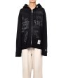 画像1: maison MIHARA YASUHIRO　Distressed Zip-up Hoodie (1)