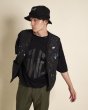 画像7: THE SWINGER　QUILT VEST, PAINTED, BLACK (7)