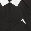 画像3: THE SWINGER　SWITCHING JAGUARD LONG POLO, BLACK (3)