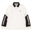 画像1: THE SWINGER　SWITCHING JAGUARD LONG POLO, WHITE (1)