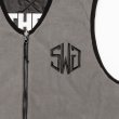 画像11: THE SWINGER　QUILT REVERSIBLE VEST, BLACK&GRAY (11)