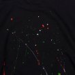 画像3: THE SWINGER　CREW NECK SWEAT, PAINTED, BLACK (3)