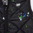 画像4: THE SWINGER　QUILT VEST, PAINTED, BLACK (4)