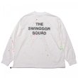 画像2: THE SWINGER　MOCK NECK L/TEE - B, PAINTED, WHITE (2)