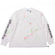 画像1: THE SWINGER　MOCK NECK L/TEE - B, PAINTED, WHITE (1)