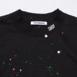 画像8: THE SWINGER　MOCK NECK L/TEE - B, PAINTED, BLACK (8)