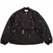 画像1: THE SWINGER　QUILT MA-1, PAINTED, BLACK (1)