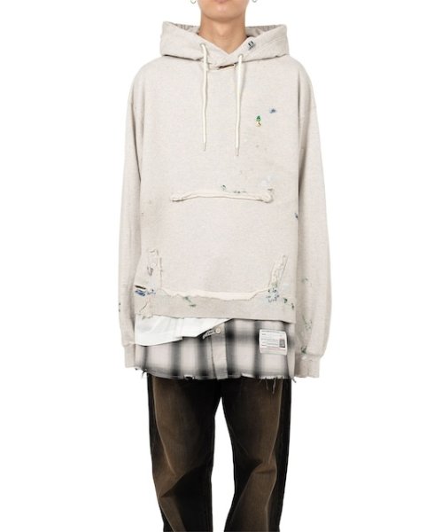 画像1: maison MIHARA YASUHIRO　Triple Layered Hoodie (1)