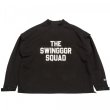 画像1: THE SWINGGGR　PUNCH MOCK NECK - B, BLACK (1)