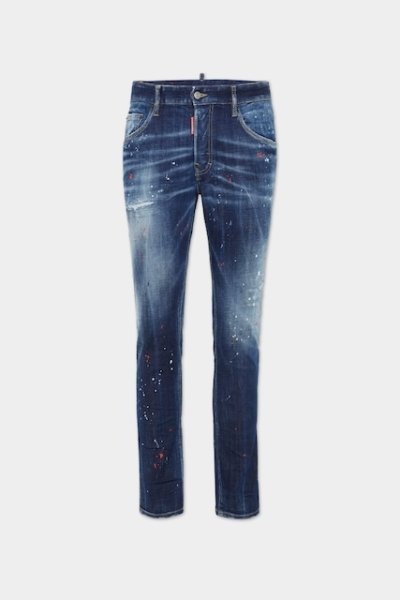 画像1: DSQUARED2 Medium Easy Wash Skater Jeans (1)