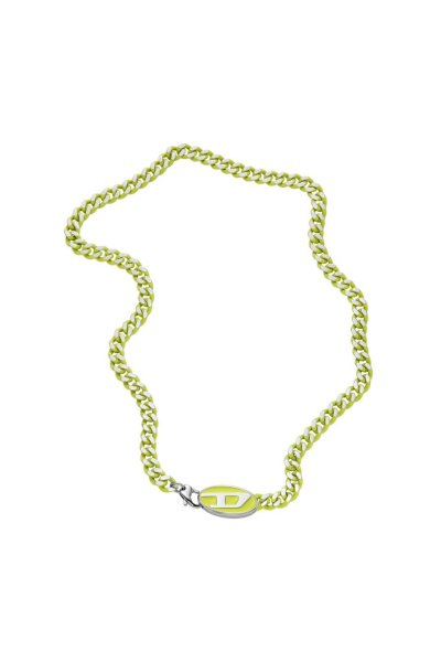 画像1: DIESEL dx1507　Stainless steel chain necklace (1)