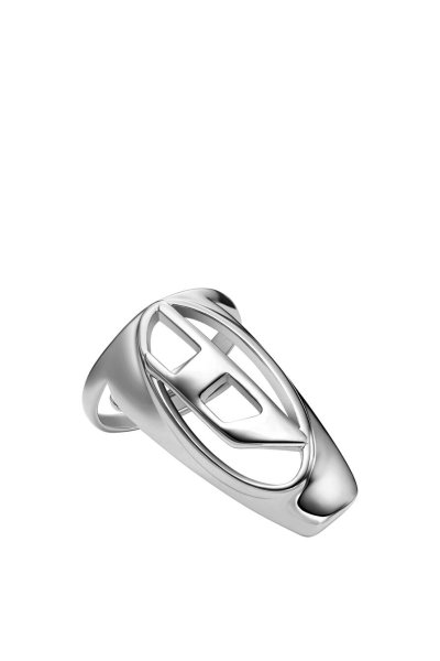 画像1: DIESEL dx1525  jewel Silver-tone brass nail ring (1)