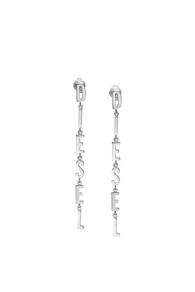 画像1: DIESEL Dx1488　Stainless steel drop earrings (1)