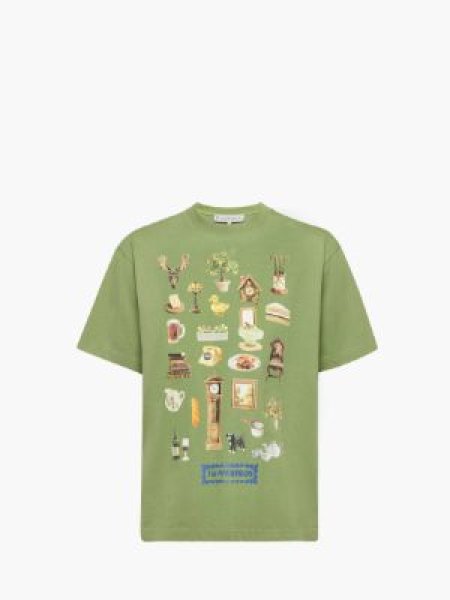 画像1: JW Anderson　DIORAMA プリント Tシャツ (1)