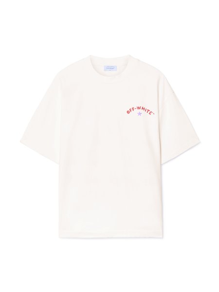 画像1: Off-White™ white starry arrow t-shirt (1)