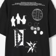 画像3: th products　TARO HORIUCHI  Graphic Print Tee / black (3)